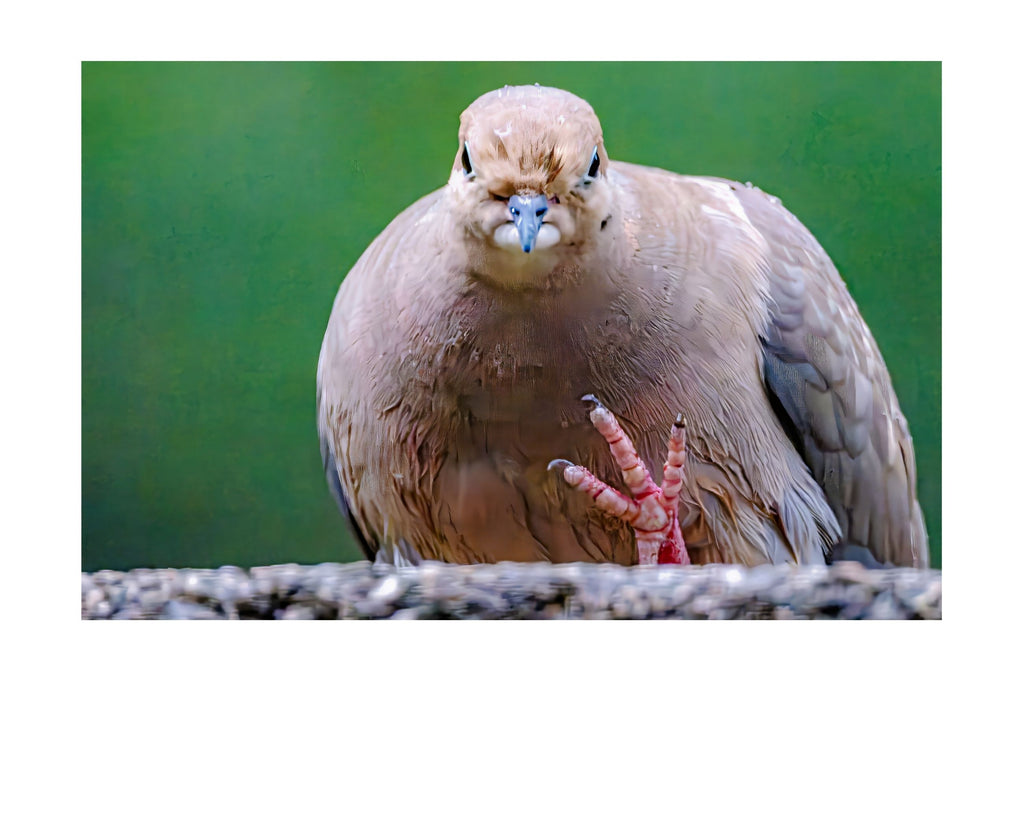 Eurasian Collared-Dove Wildlife Photography Print | Tiny Desk Photos No. 30