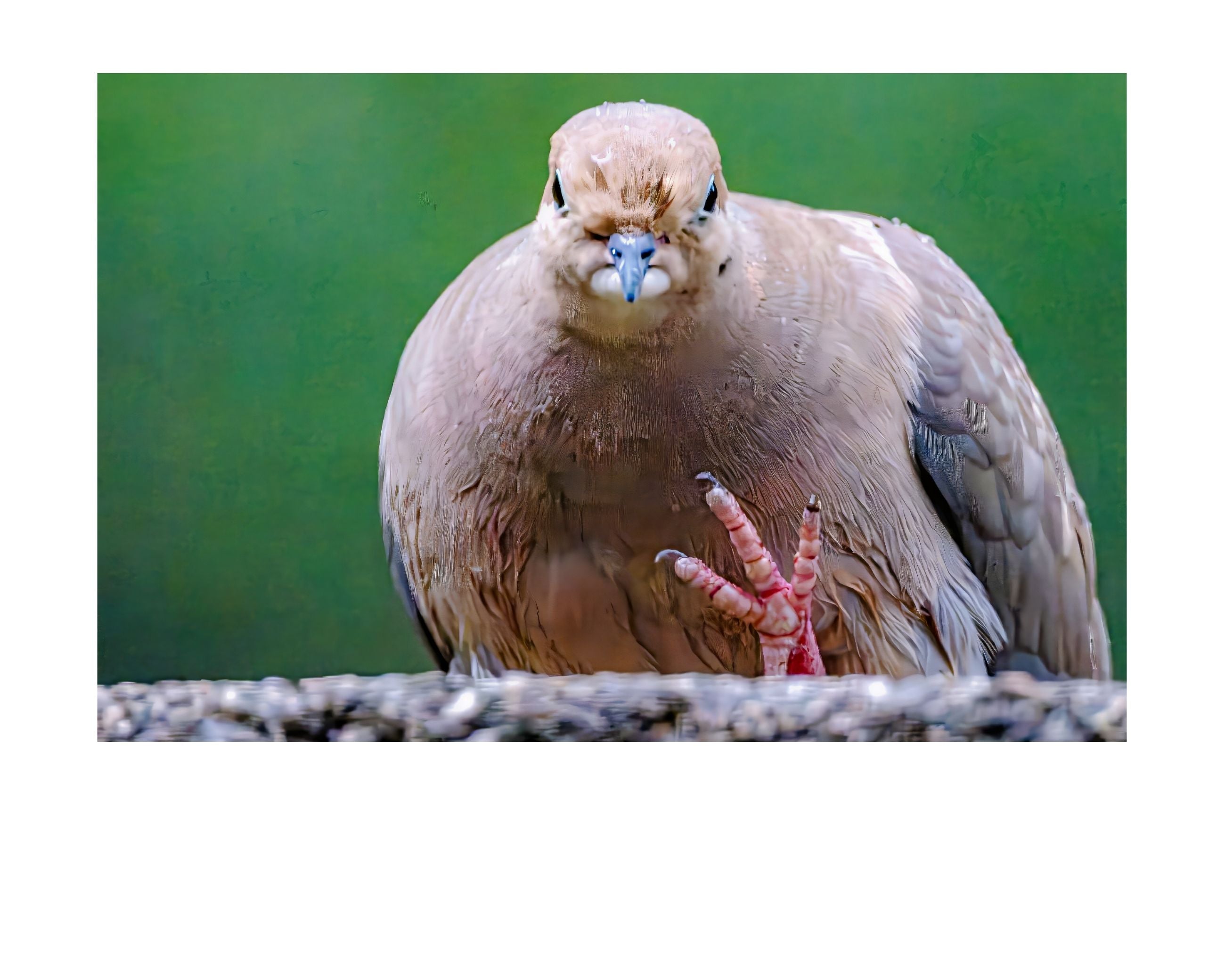 Eurasian Collared-Dove Wildlife Photography Print | Tiny Desk Photos No. 30